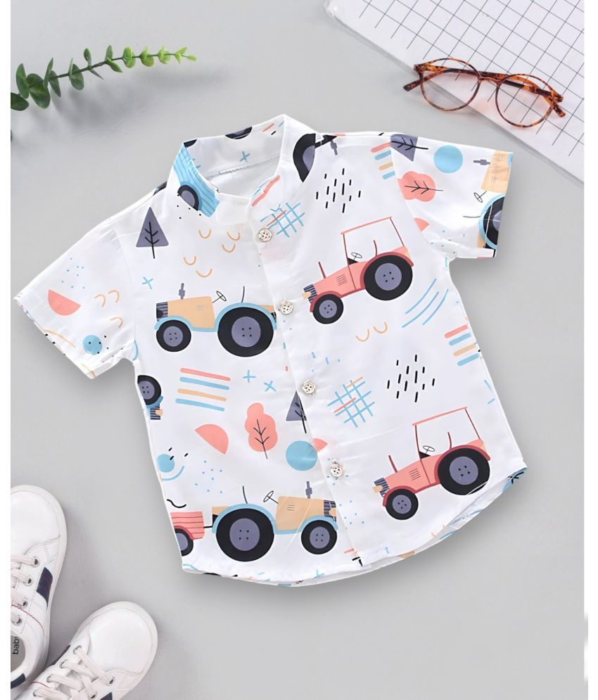     			New Short Sleeve Printed Kids Boys Shirt's