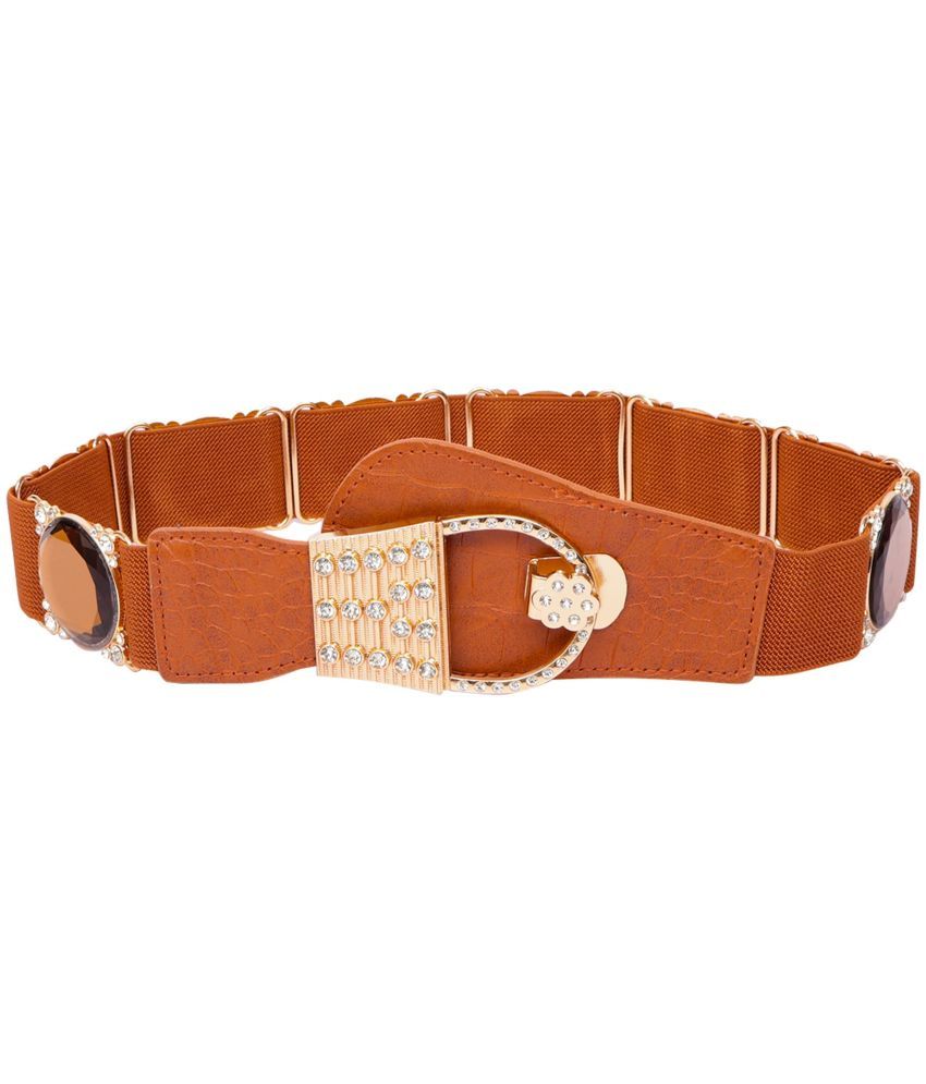     			REDHORNS Fabric Women's Stretchable Belt ( Pack of 1 )