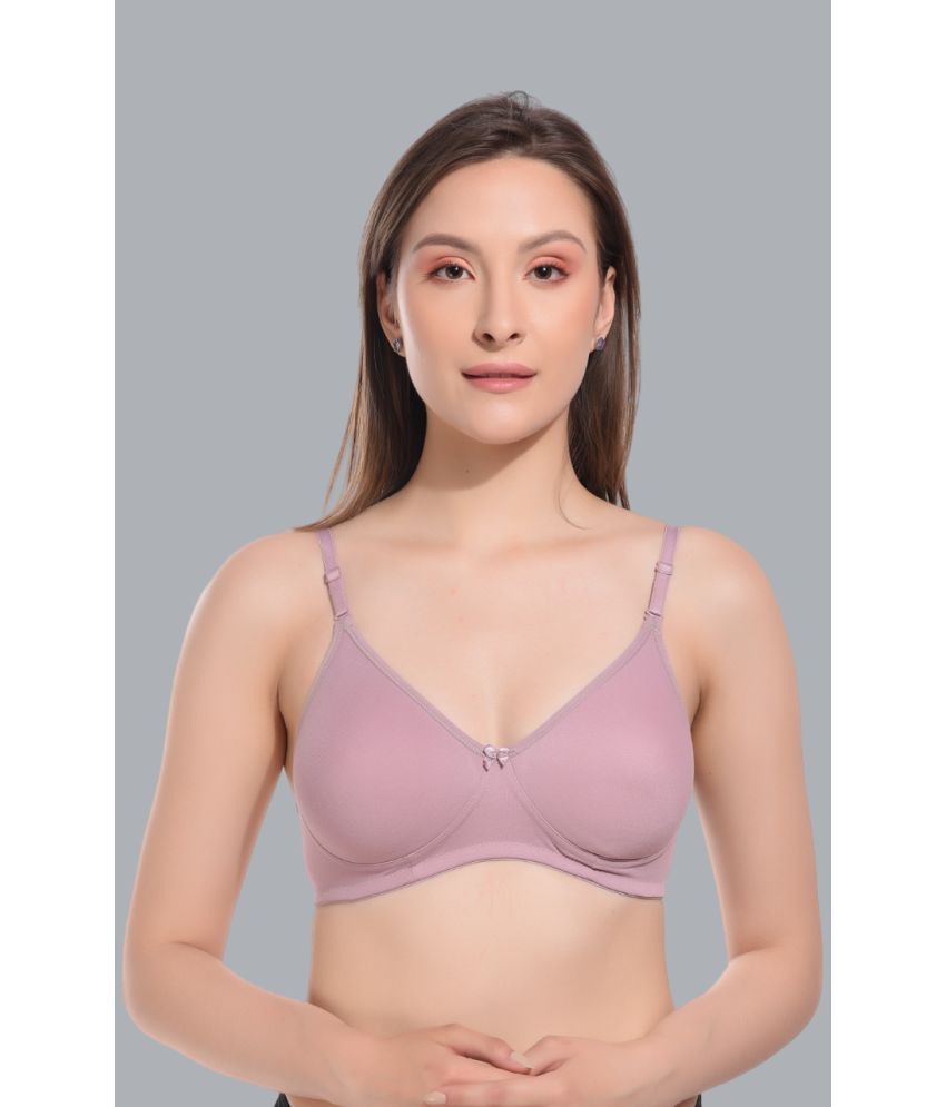     			Viral Girl Cotton Lightly Padded Women's T-Shirt Bra ( Pink ) VM-SPACER-ONION