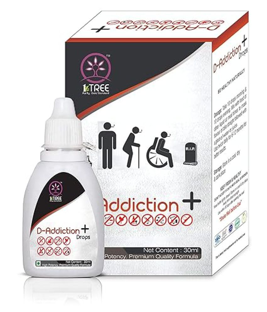     			1Tree D Addiction Drops | Anti Addiction Drops | Nasha Band | Stop Addiction Drops 30 ml Pack of 1