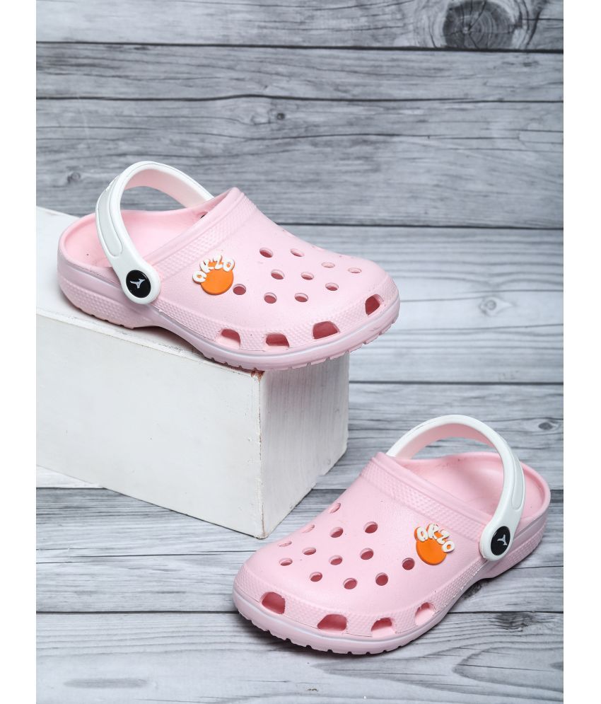     			Abros - Pink Boy's Clogs ( 1 Pair )