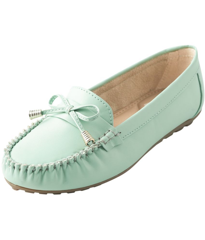     			Catbird Green Women's Loafers