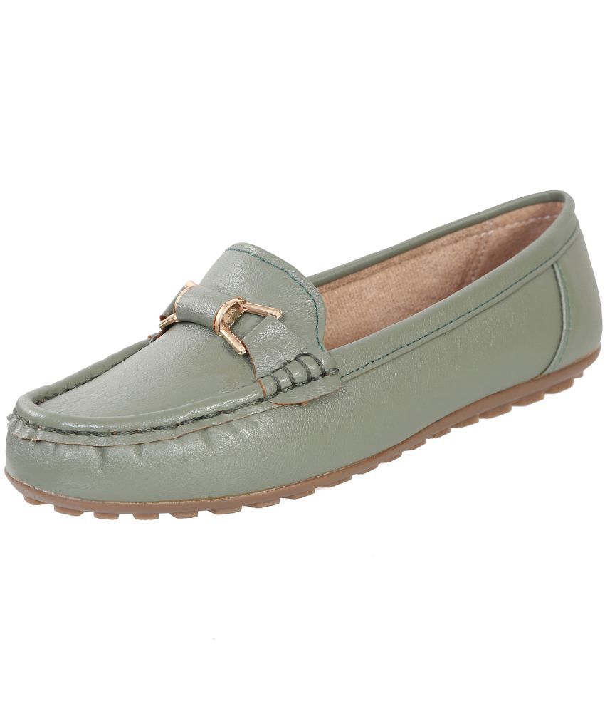     			Catbird Olive Women's Loafers