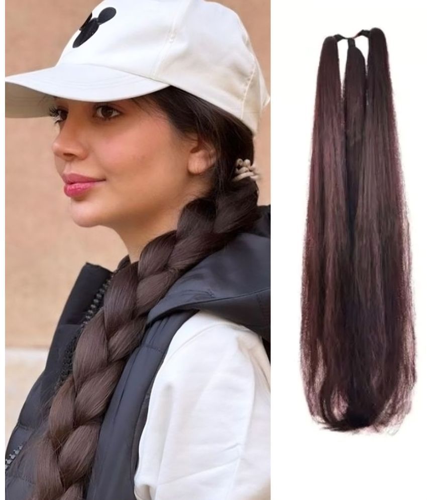     			GIRISA Brown Women's Hair Extension ( Pack of 1 )