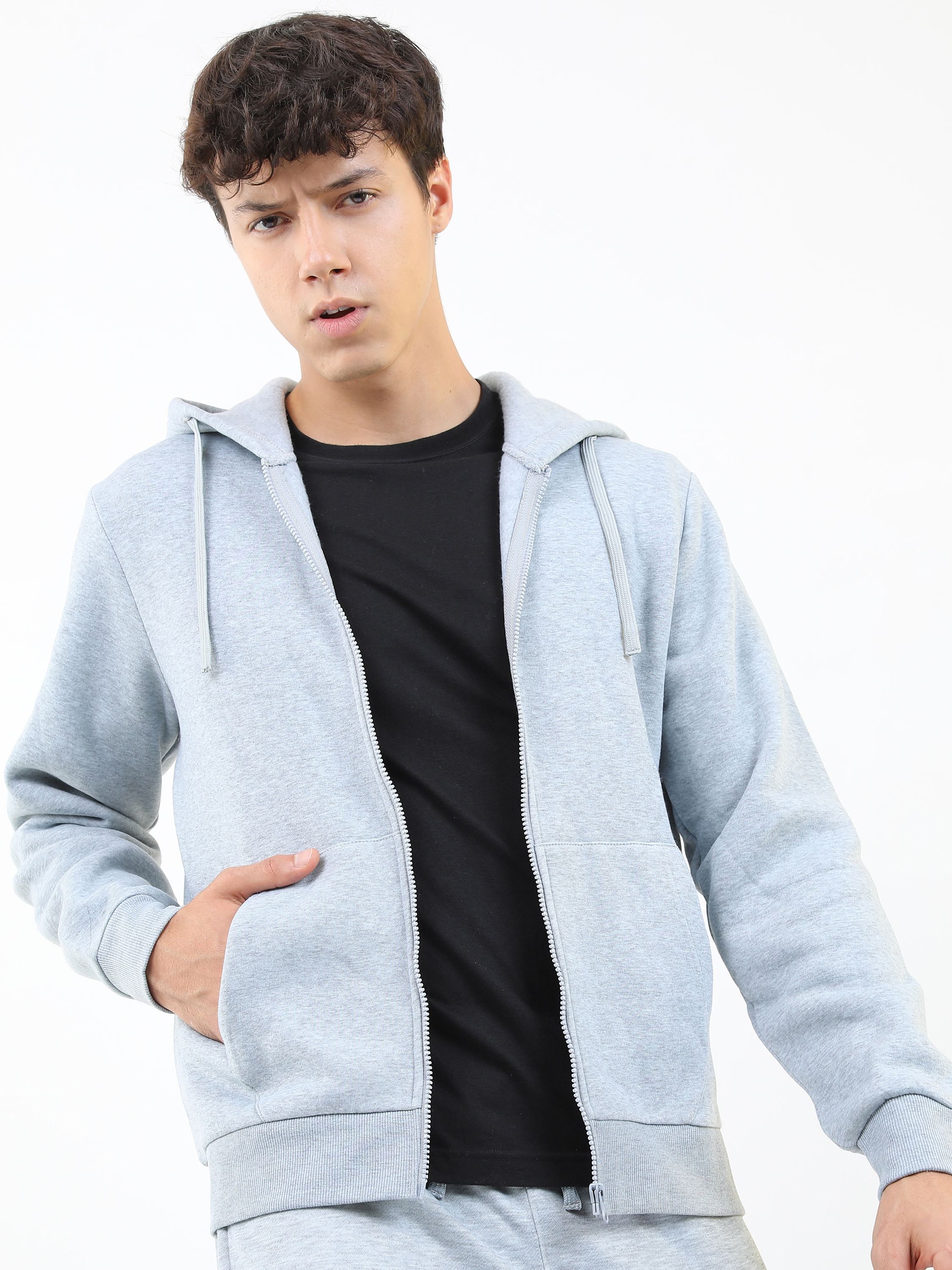     			Ketch Polyester Hooded Men's Sweatshirt - Grey ( Pack of 1 )