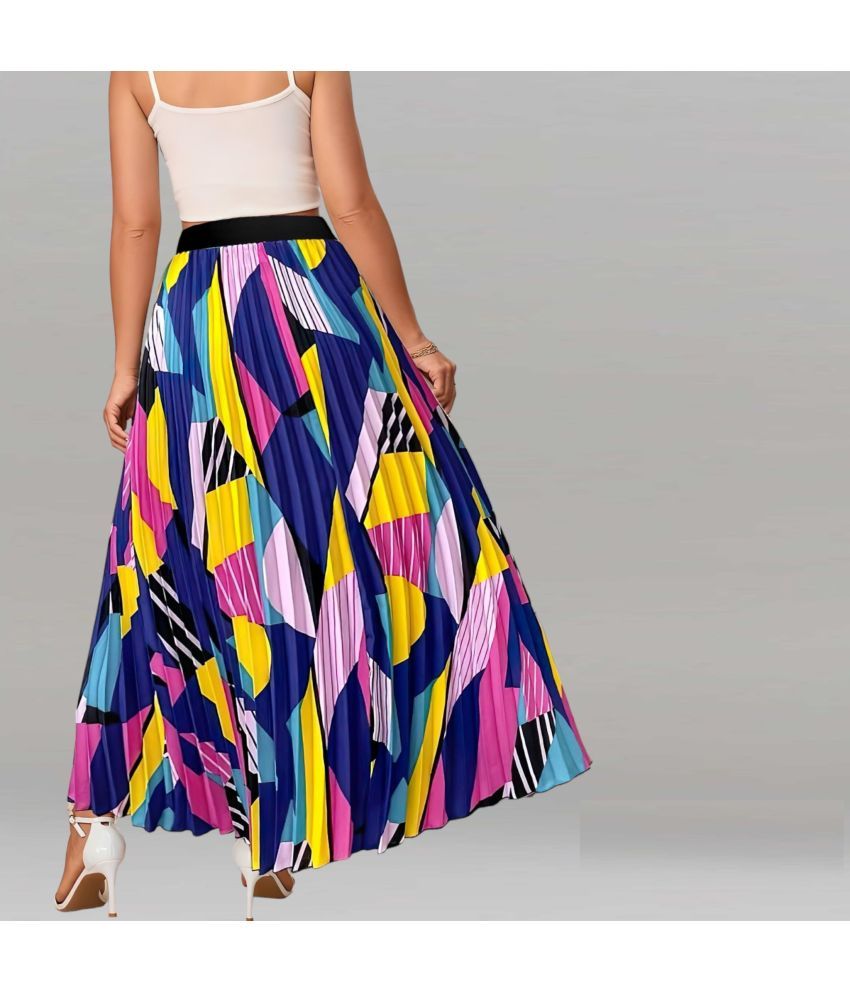     			Krunal Raiyani Multi Color Polyester Women's A-Line Skirt ( Pack of 1 )