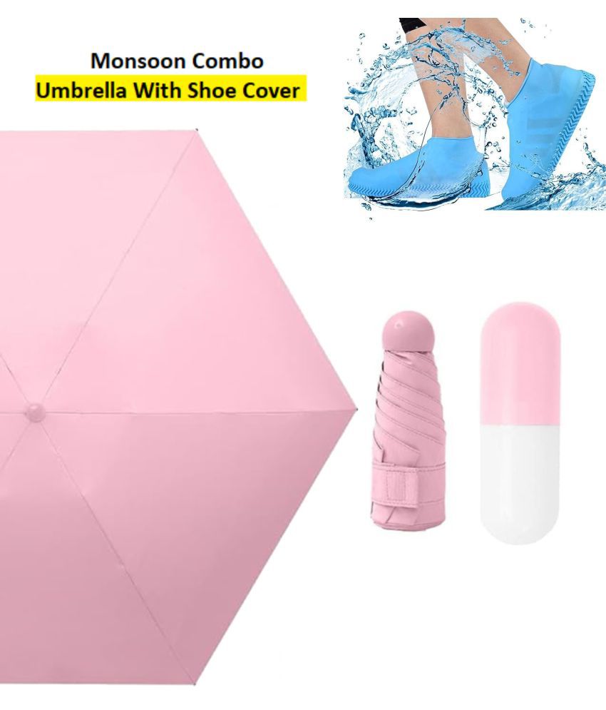     			RAMDEV ENTERPRISE Pink 1 Fold Umbrella