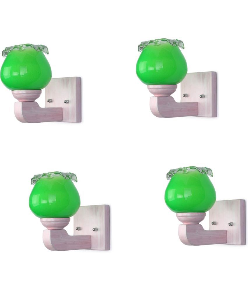     			Somil Green Up & Down Light Lamp ( Pack of 4 )