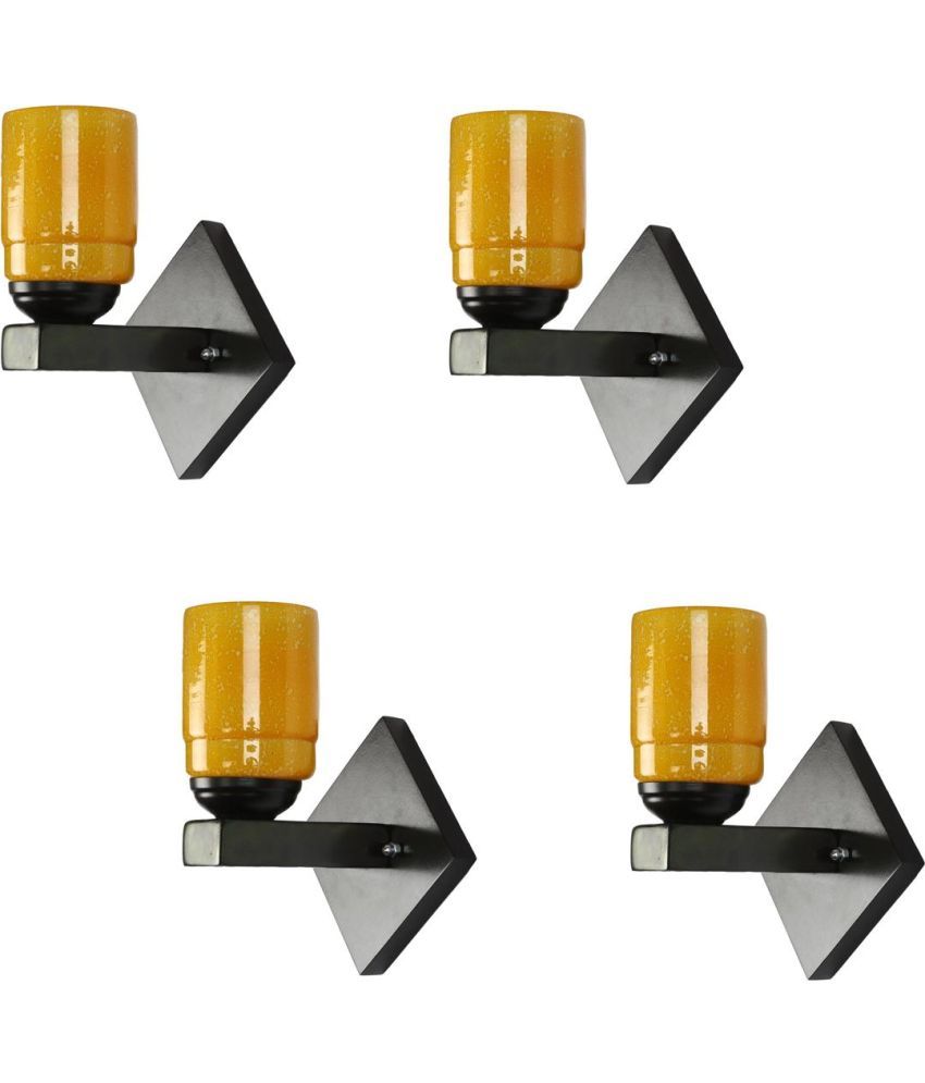     			Somil Yellow Up & Down Light Lamp ( Pack of 4 )