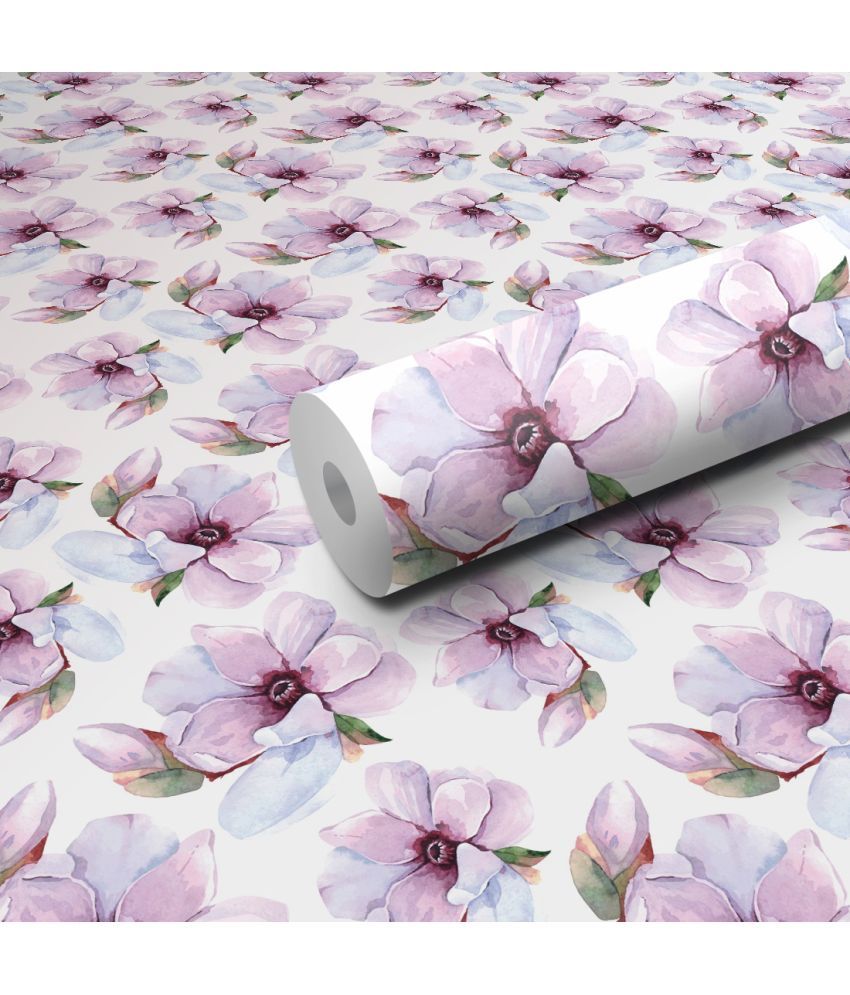     			WallWear Floral Wallpaper ( 40 x 300 ) cm ( Pack of 1 )