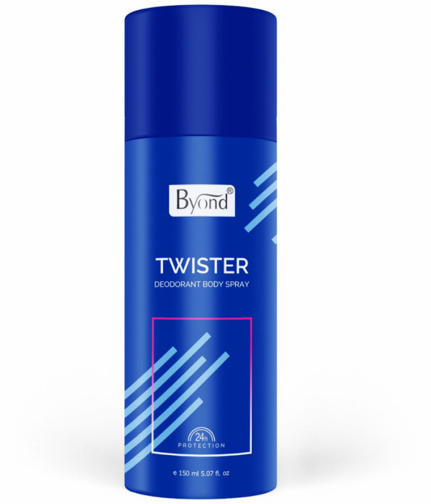     			BYOND Twister Deodorant Spray for Men 150 ml ( Pack of 1 )