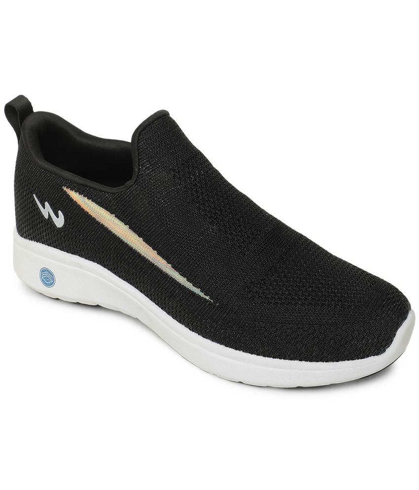     			Campus DRAFT Black Men's Sports Running Shoes