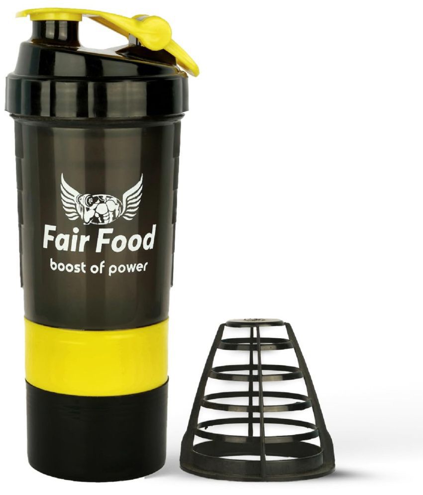     			Fair Food Plastic Yellow 500 mL Shaker ( Pack of 1 )