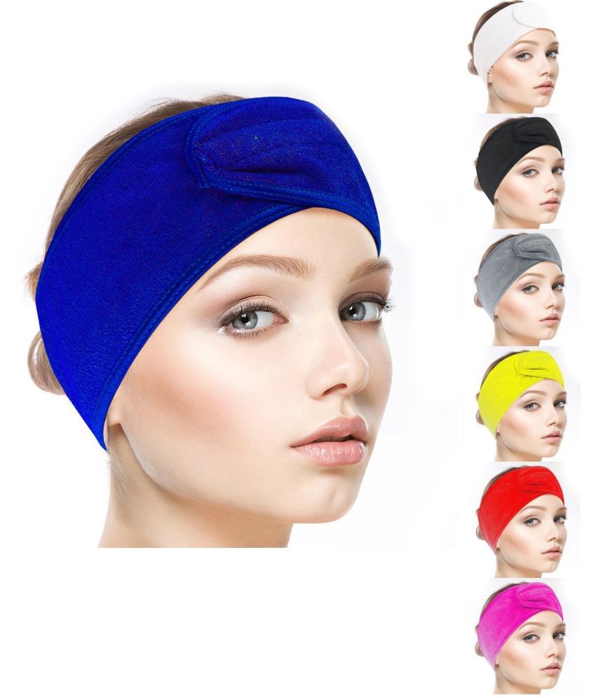     			JUZZII Blue Velvet Women's Headwrap ( Pack of 1 )