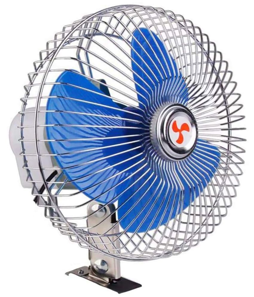    			Portable Fan run with Solar Panel or any 12 volts Battery.
