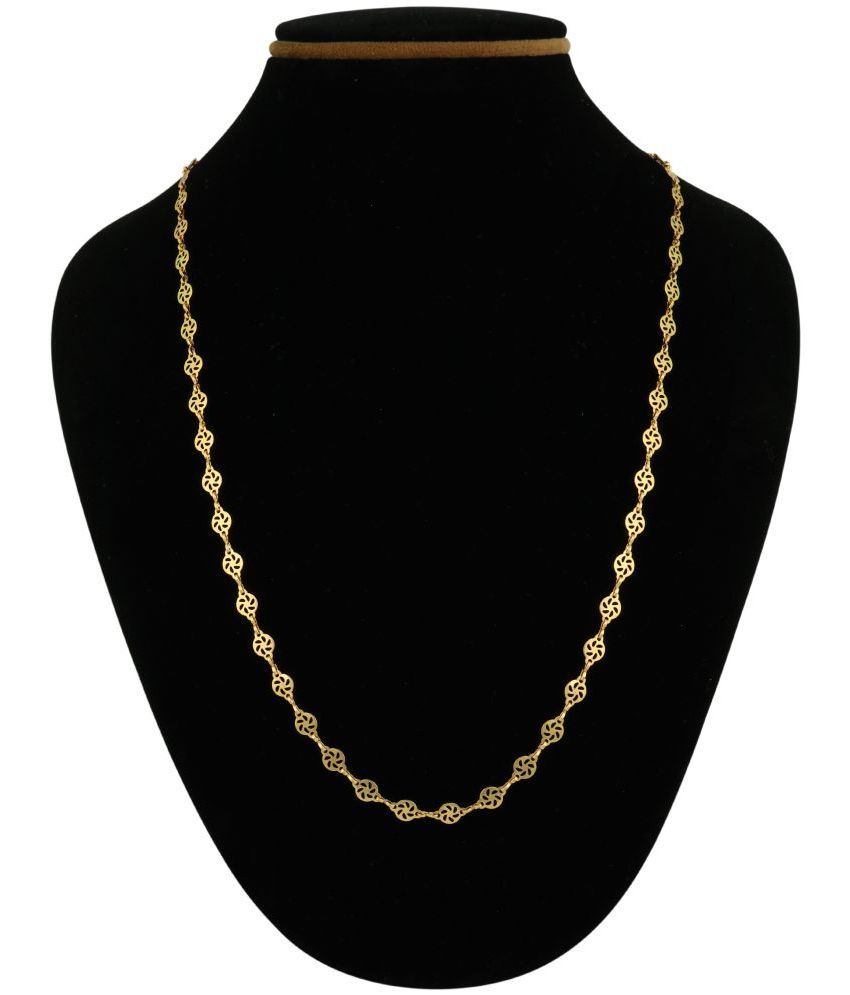     			Thrillz Gold Plated Chain ( Pack of 1 )