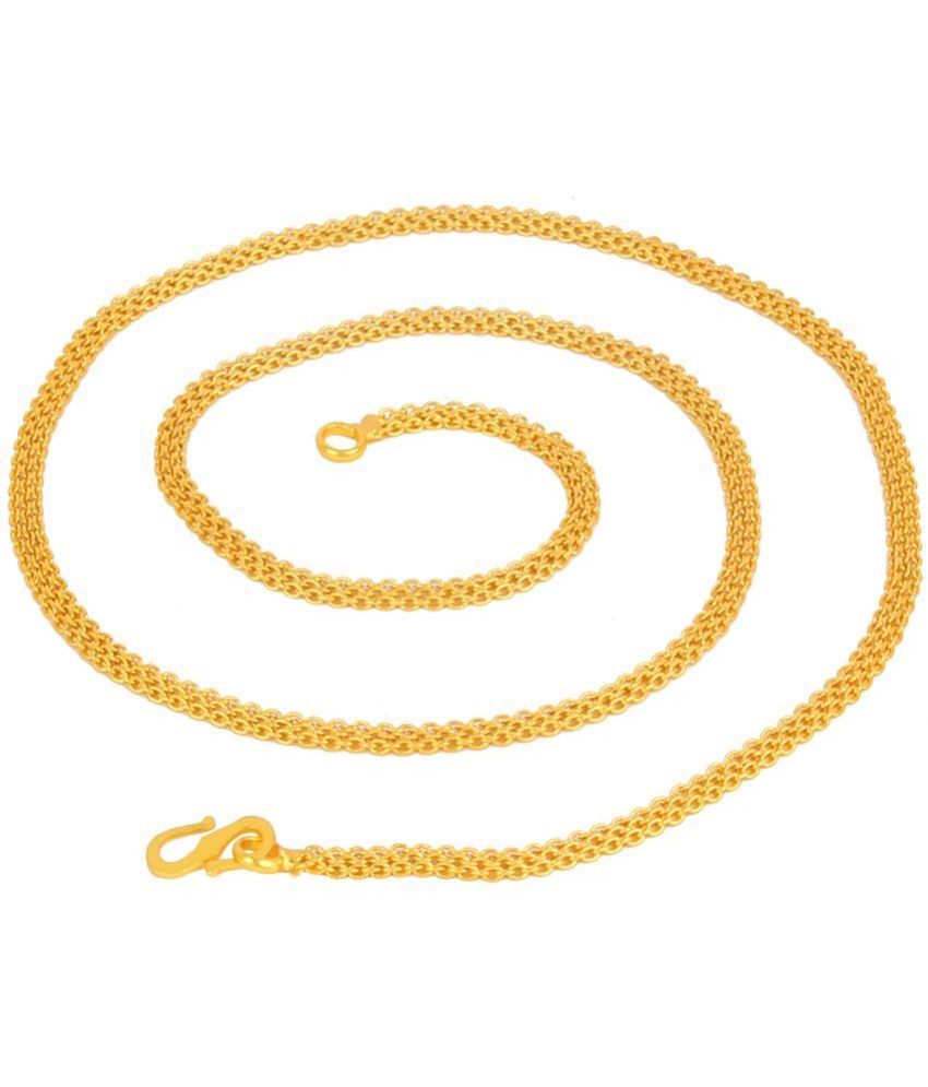     			Thrillz Gold Plated Chain ( Pack of 1 )