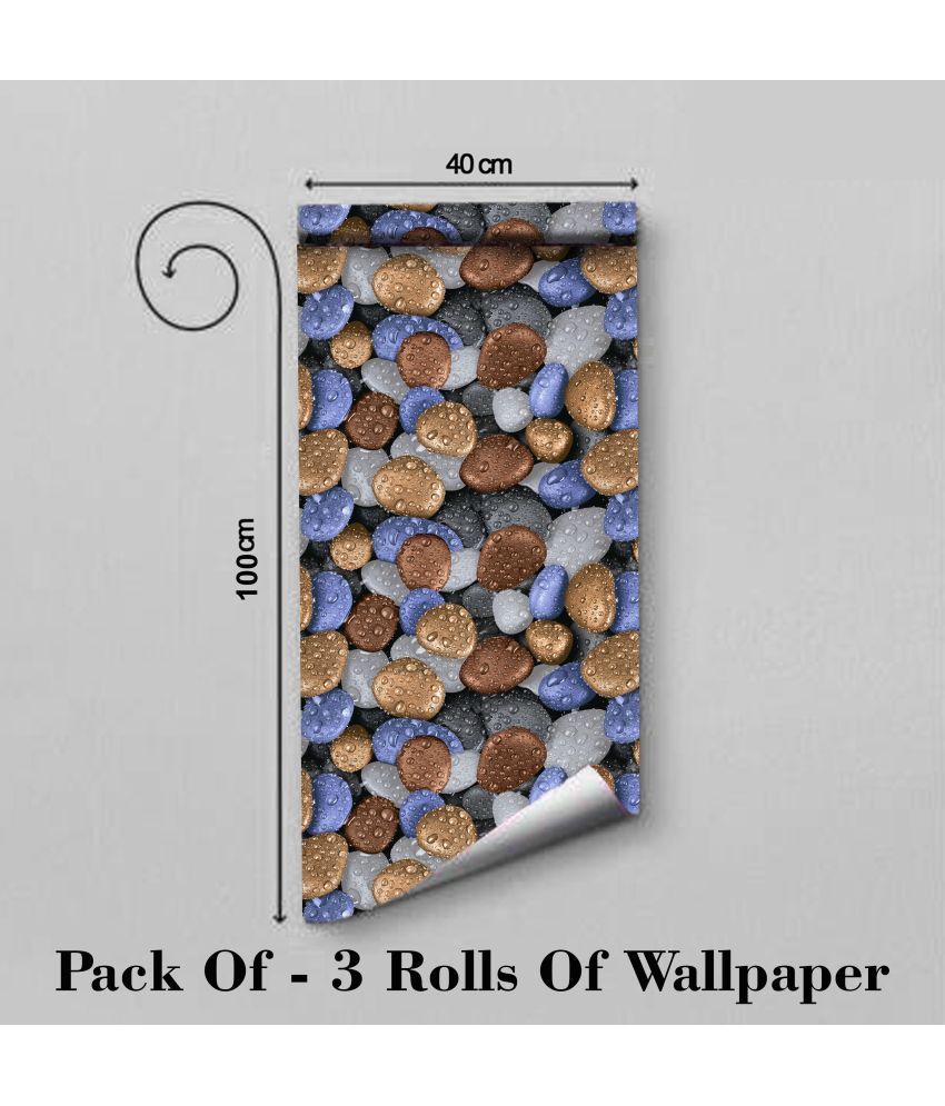     			WallDaddy Nature Wallpaper ( 40 x 300 ) cm ( Pack of 3 )