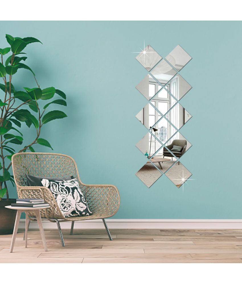     			WallDaddy Wall Sticker Geometric ( 15 x 15 cms )