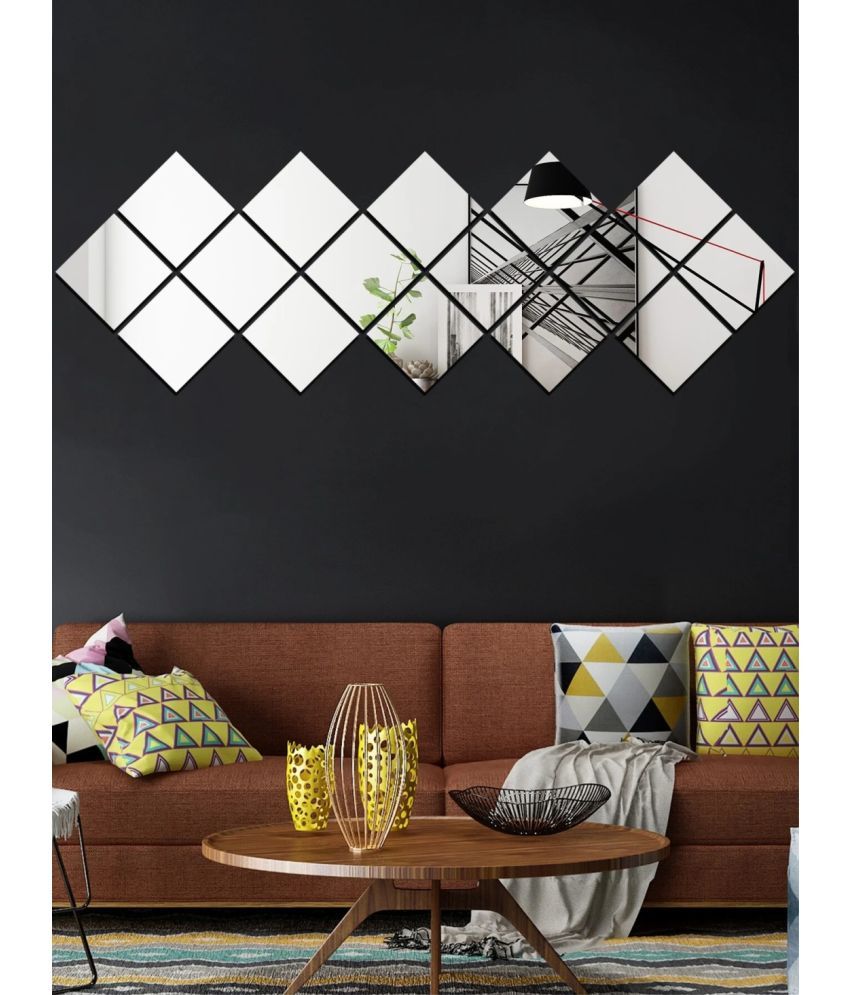     			WallDaddy Wall Sticker Geometric ( 15 x 15 cms )