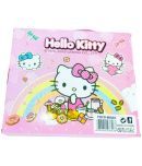 RAINBOW RIDERS Bag Shape Cartoon Printed Stationery Gift Pack for Kids/ Art Plastic Pencil Box Set for Kids Boys and Girls/ Combo Stationary Gift Sets / designed stationery Geometry Box Multi-Purpose Uses(HELLO KITTY BAG)