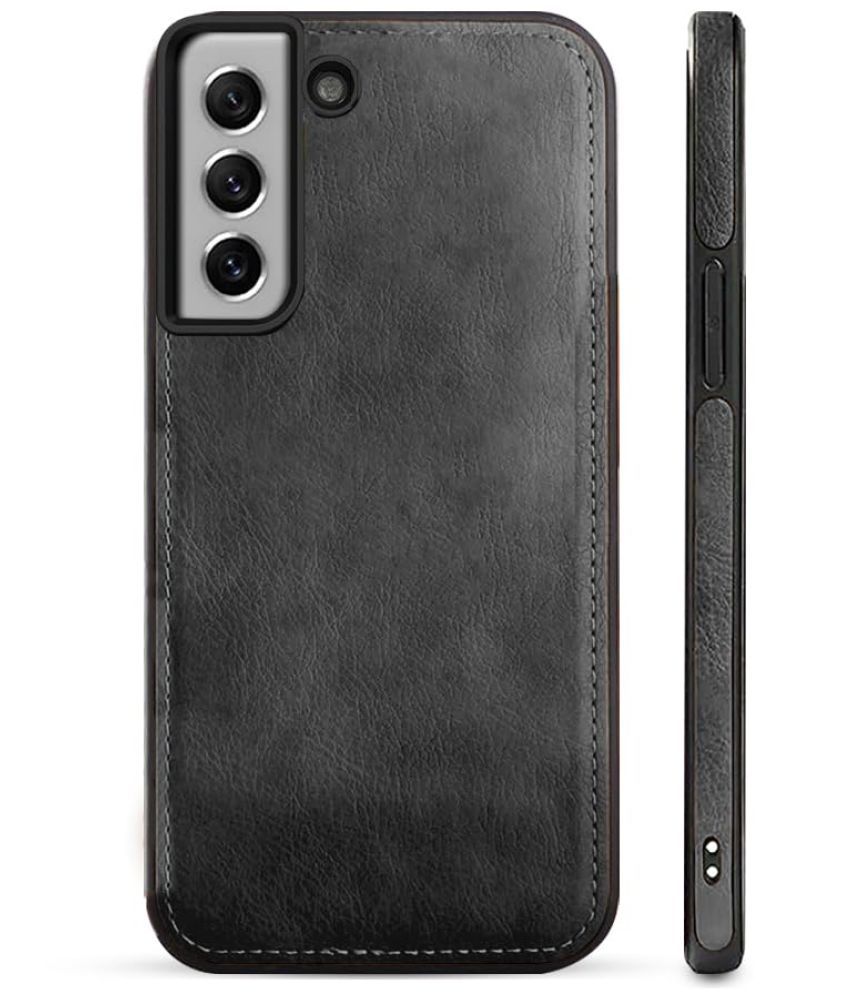     			Doyen Creations Plain Cases Compatible For Artificial Leather Samsung Galaxy S21 fe ( Pack of 1 )