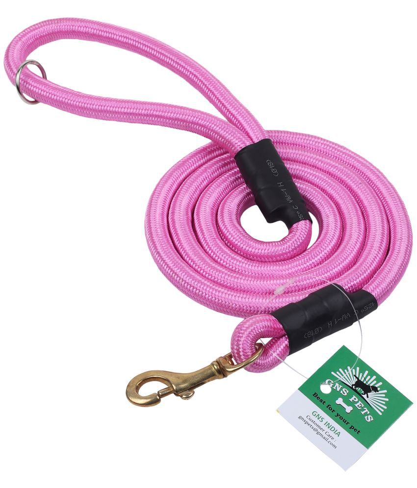     			GNS PETS+ Pink Combo (Collar Belt and Leash) ( Medium )