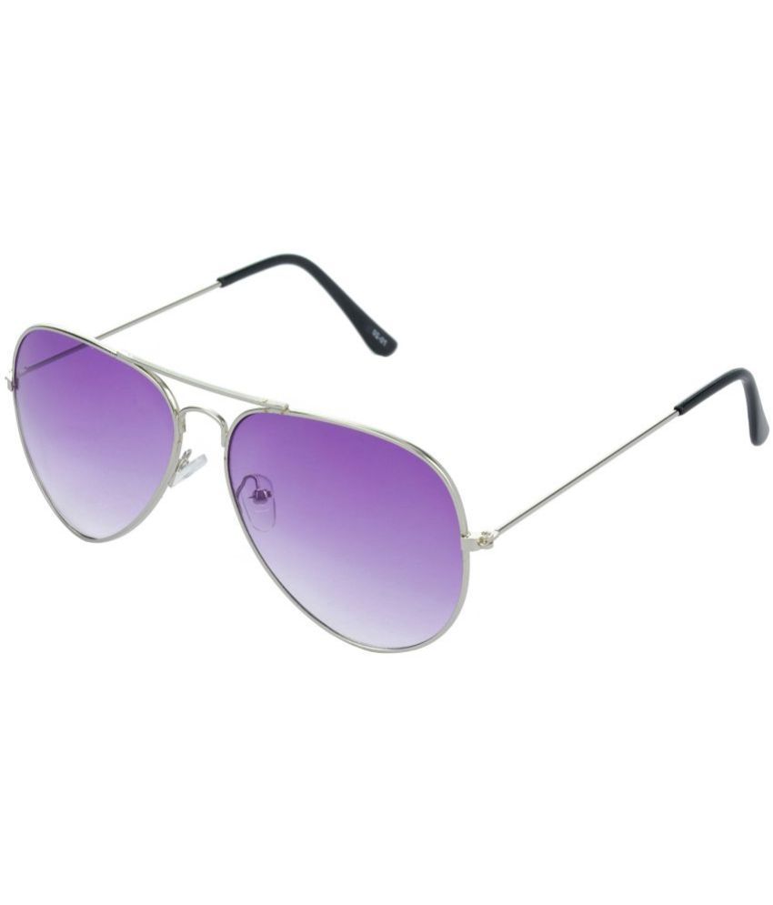     			Hrinkar Silver Pilot Sunglasses ( Pack of 1 )