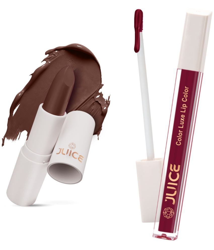     			Juice Brown Matte Lipstick 100