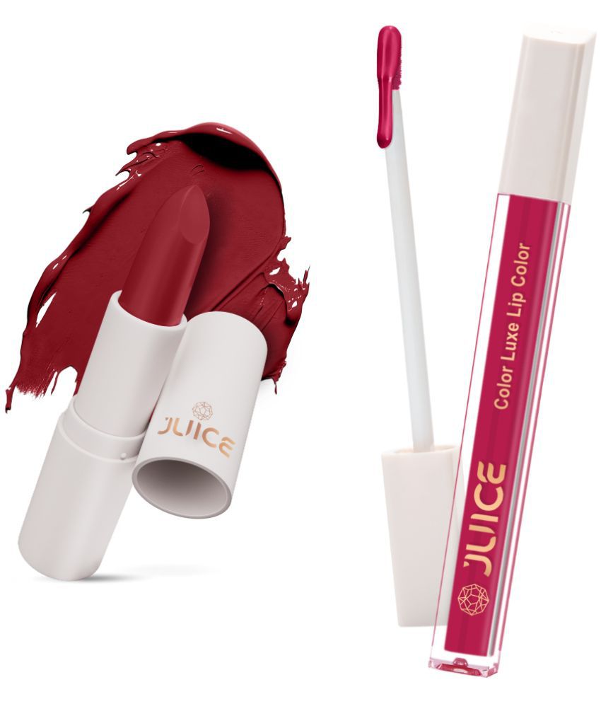     			Juice Pink Matte Lipstick 100