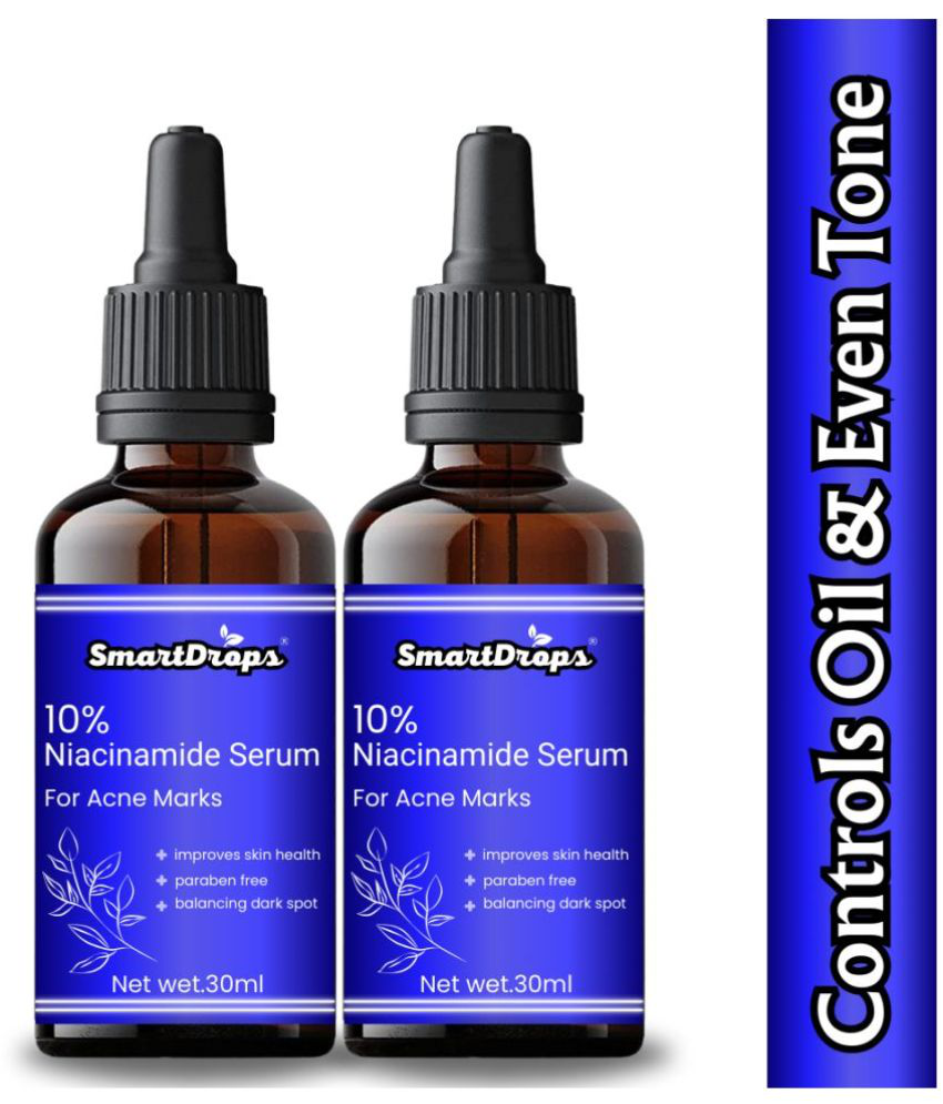     			Smartdrops Face Serum Almond Oil Acne Removal For All Skin Type ( Pack of 2 )