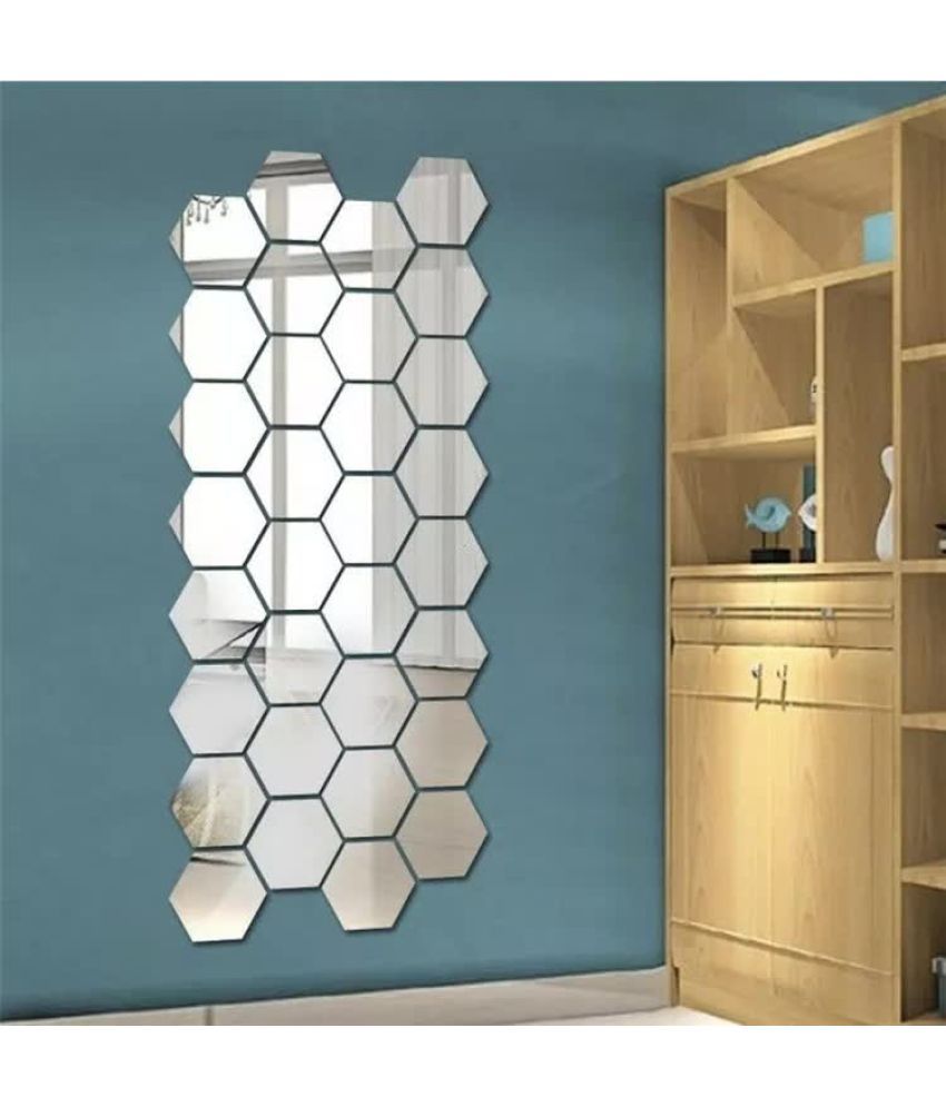     			WallWear Wall Sticker Geometric ( 12 x 10 cms )