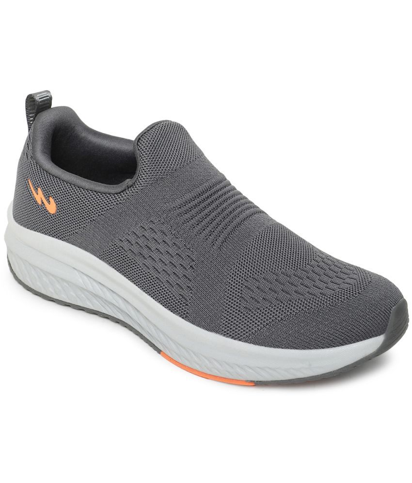     			Campus CYBER Dark Grey Men's Slip-on Shoes