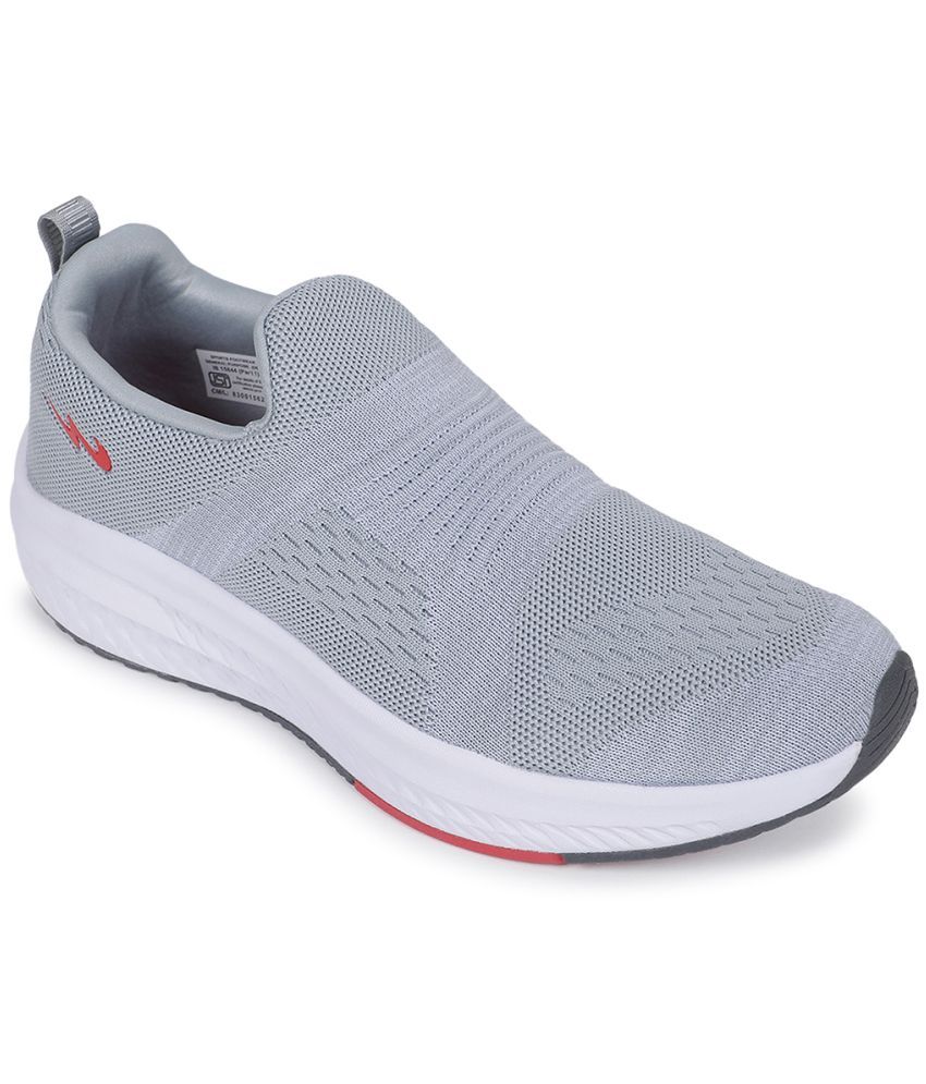     			Campus CYBER Light Grey Men's Slip-on Shoes