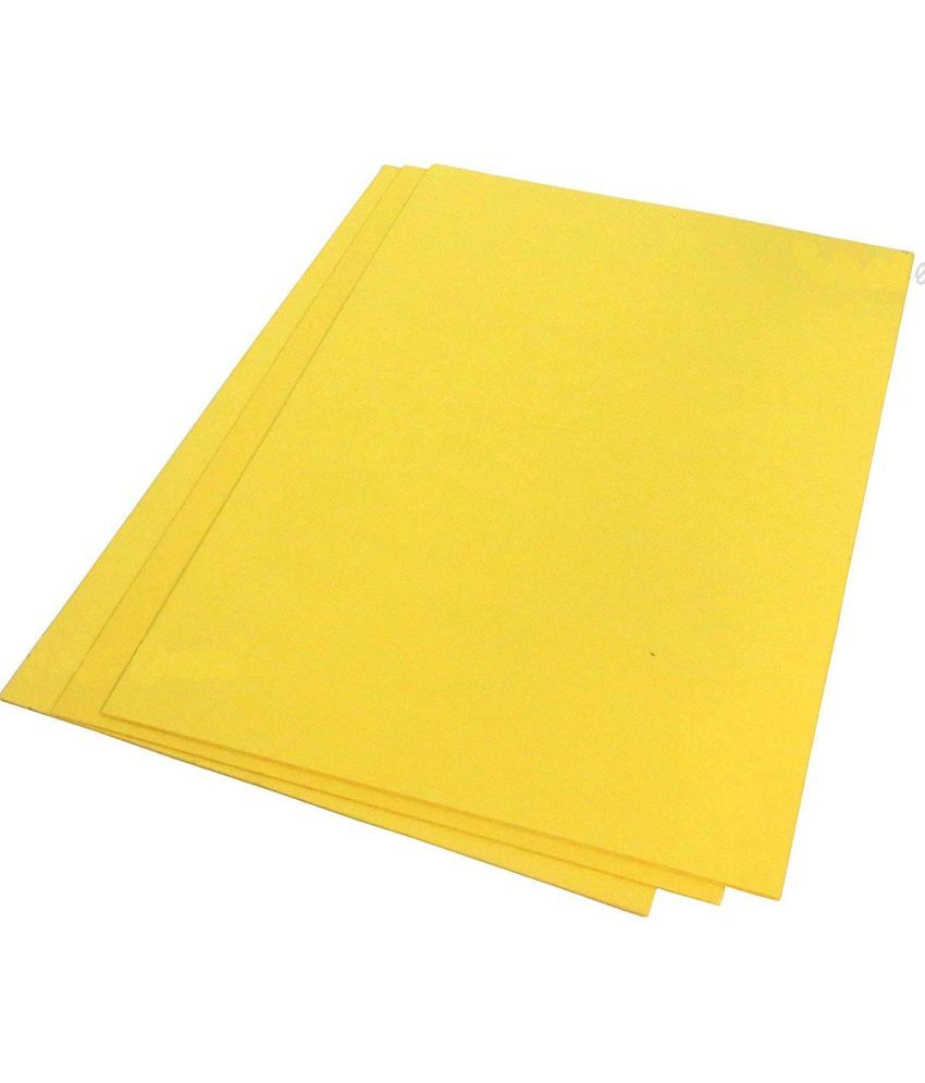     			ECLET A4 Color Paper (20 Sheets 180-240 GSM Yellow)