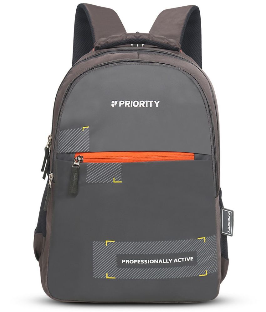     			Priority 32 Ltrs Grey Laptop Bags
