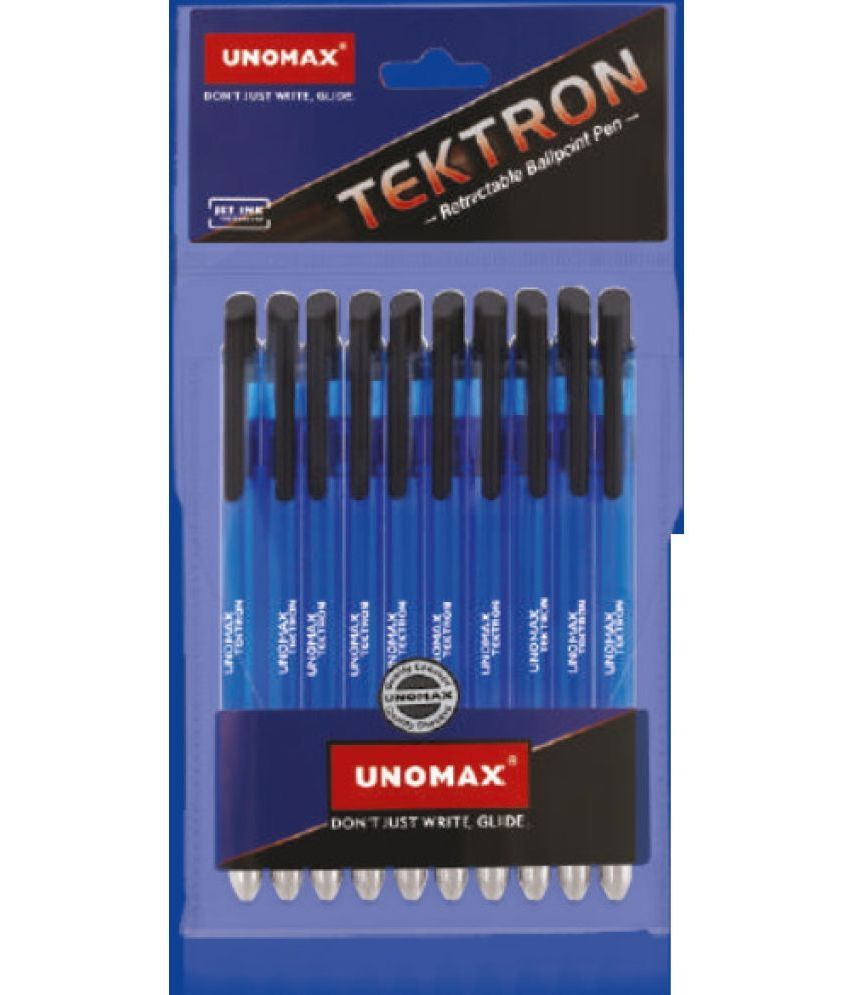     			Unomax Tektron Rt Ball Pen Blue Pack of 30