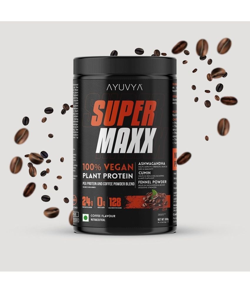     			ayuvya - Plant Protein Powder Plant Protein Powder ( 1 gm Coffee )