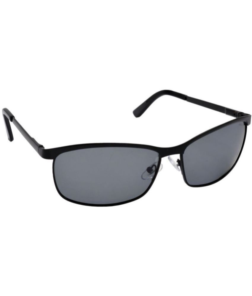     			Hrinkar Black Wrap Around Sunglasses ( Pack of 1 )