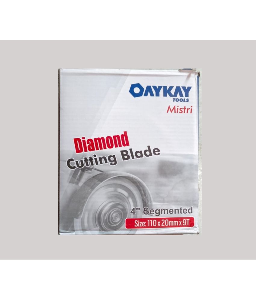     			Oaykay Tools Mistri Dimond Cutting Blade 4 inch Size 110X20mmX9T (Pack of 5)