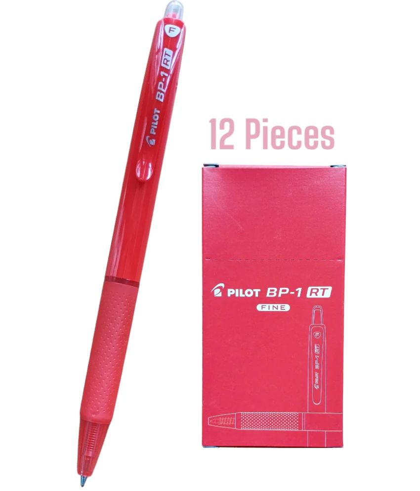     			Pilot Ball Pen Ball Pen-1 Rt Red Pack Of 12