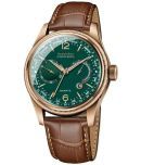 DoubleRun Brown Leather Analog Men's Watch