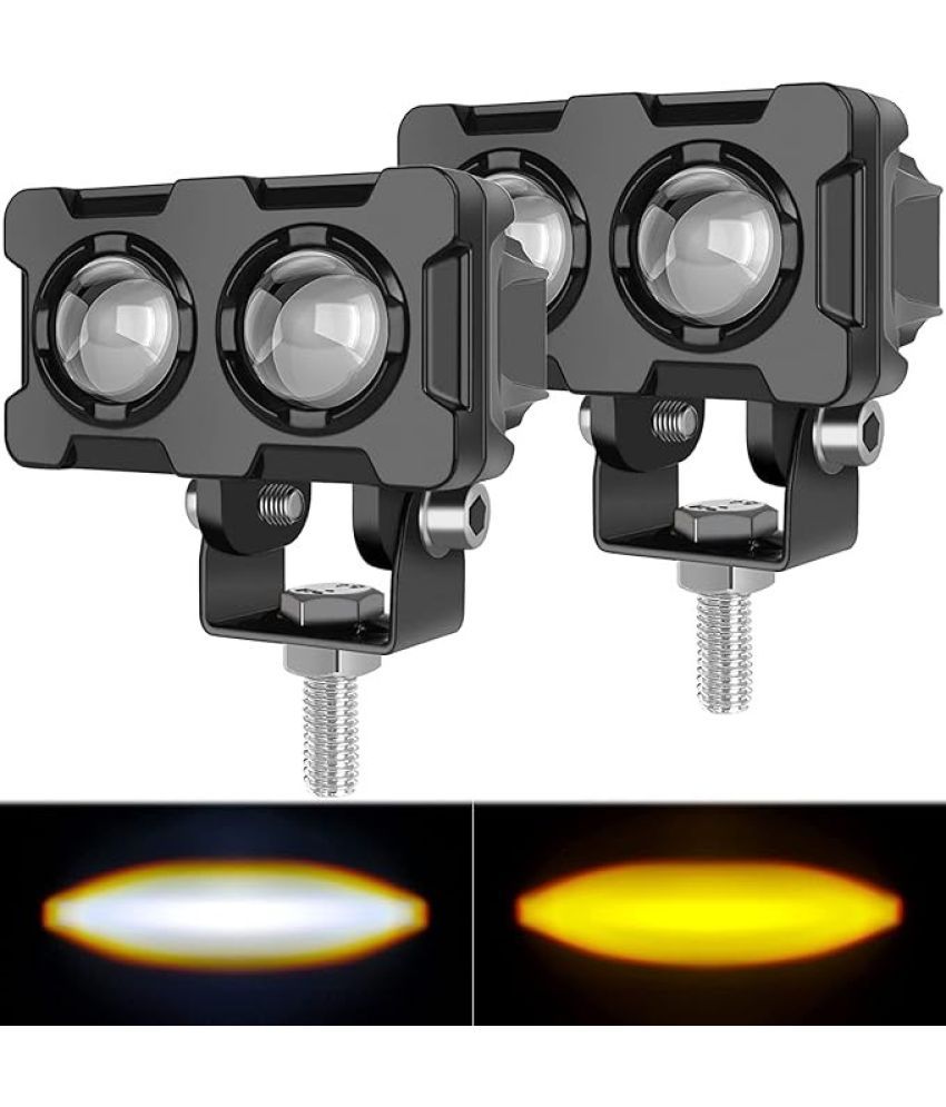     			AutoPowerz Front Left & Right Fog Light For All Car and Bike Models ( Set of 2 )