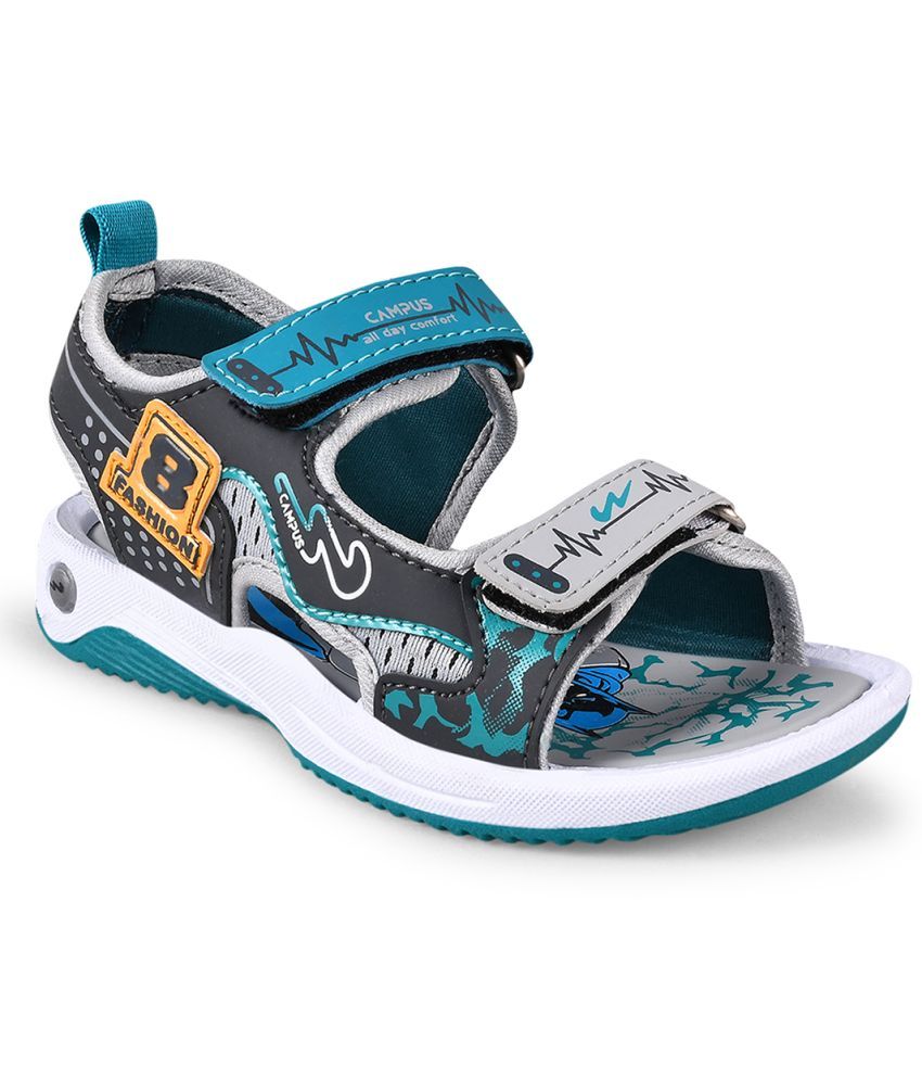     			Campus SL-521 Grey Kid's Sandal