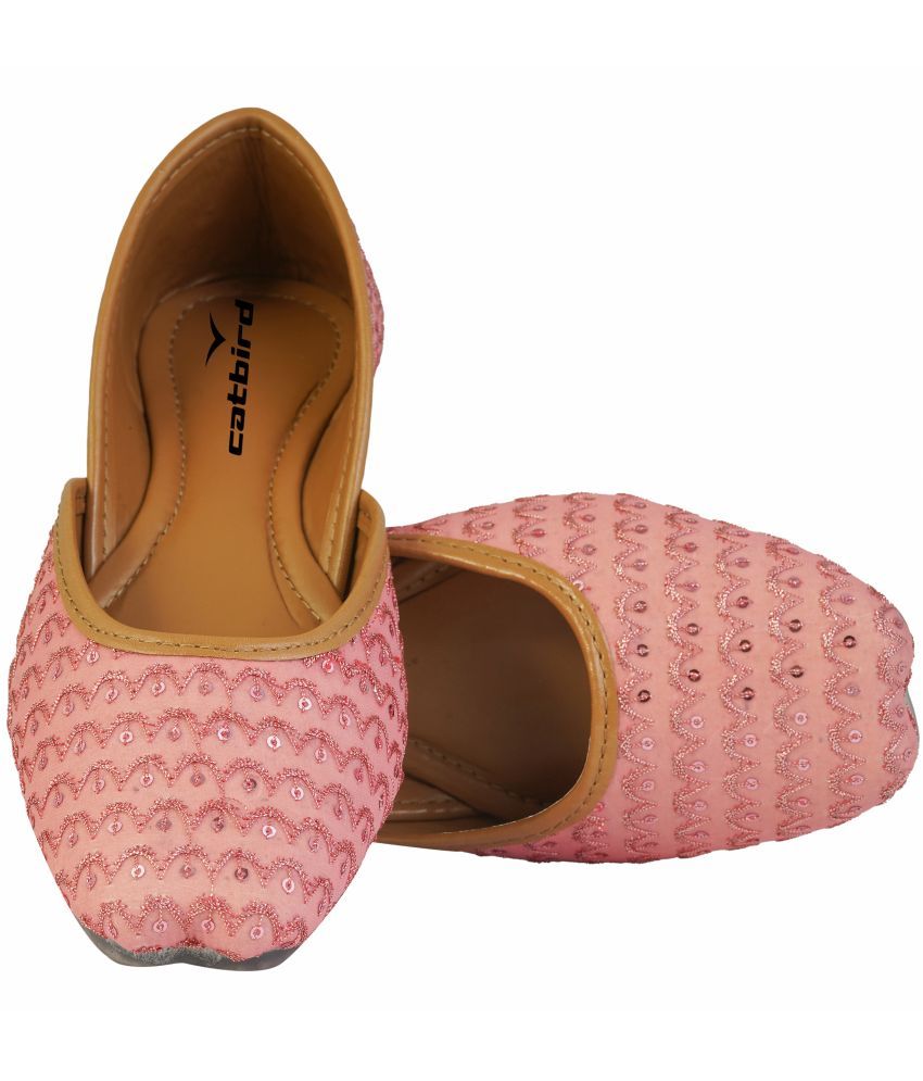     			Catbird Pink Women's Juttis