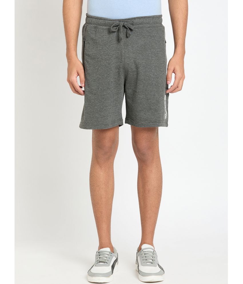     			Club York Charcoal Cotton Blend Men's Shorts ( Pack of 1 )