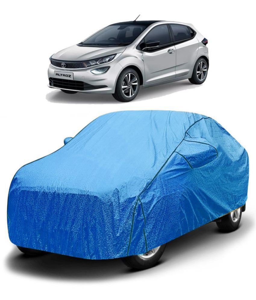     			GOLDKARTZ Car Body Cover for Tata All Car Models With Mirror Pocket ( Pack of 1 ) , Blue