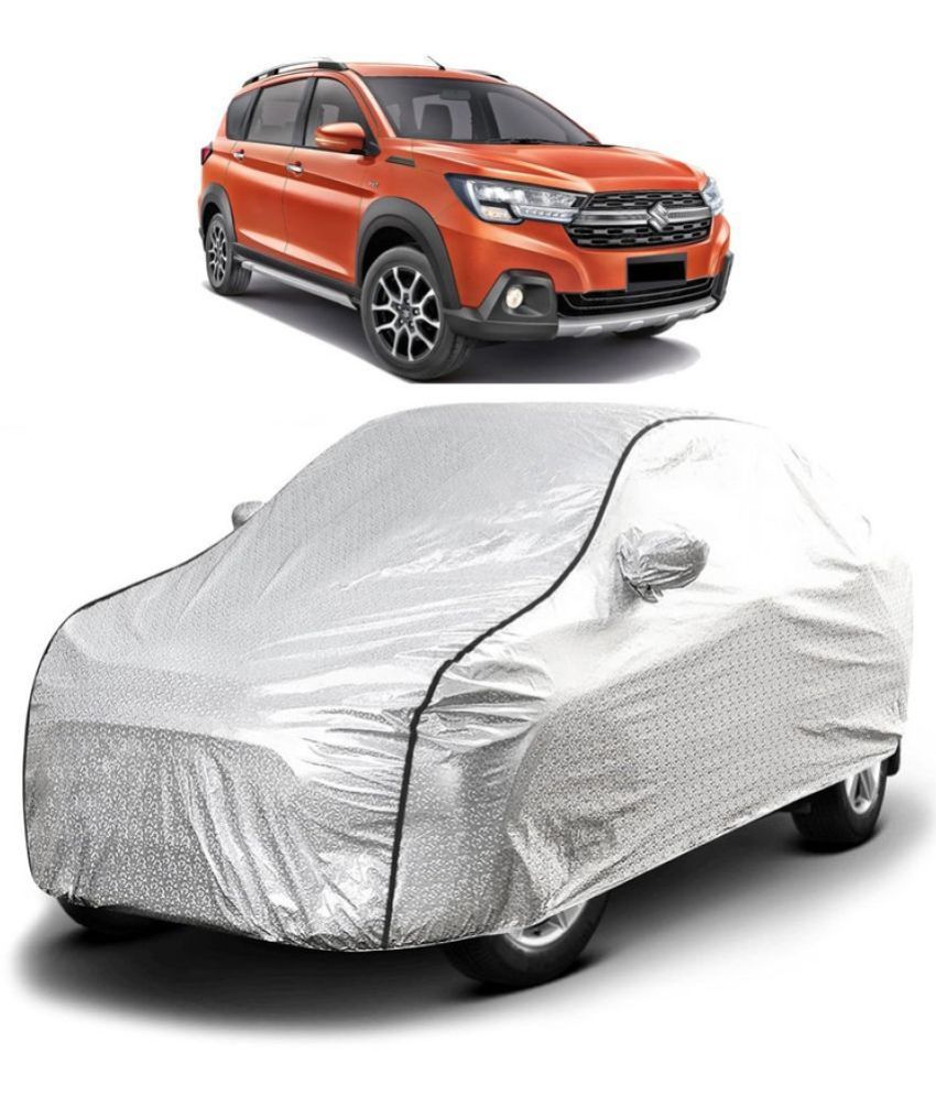     			GOLDKARTZ Car Body Cover for Maruti Suzuki All Car Models With Mirror Pocket ( Pack of 1 ) , Silver