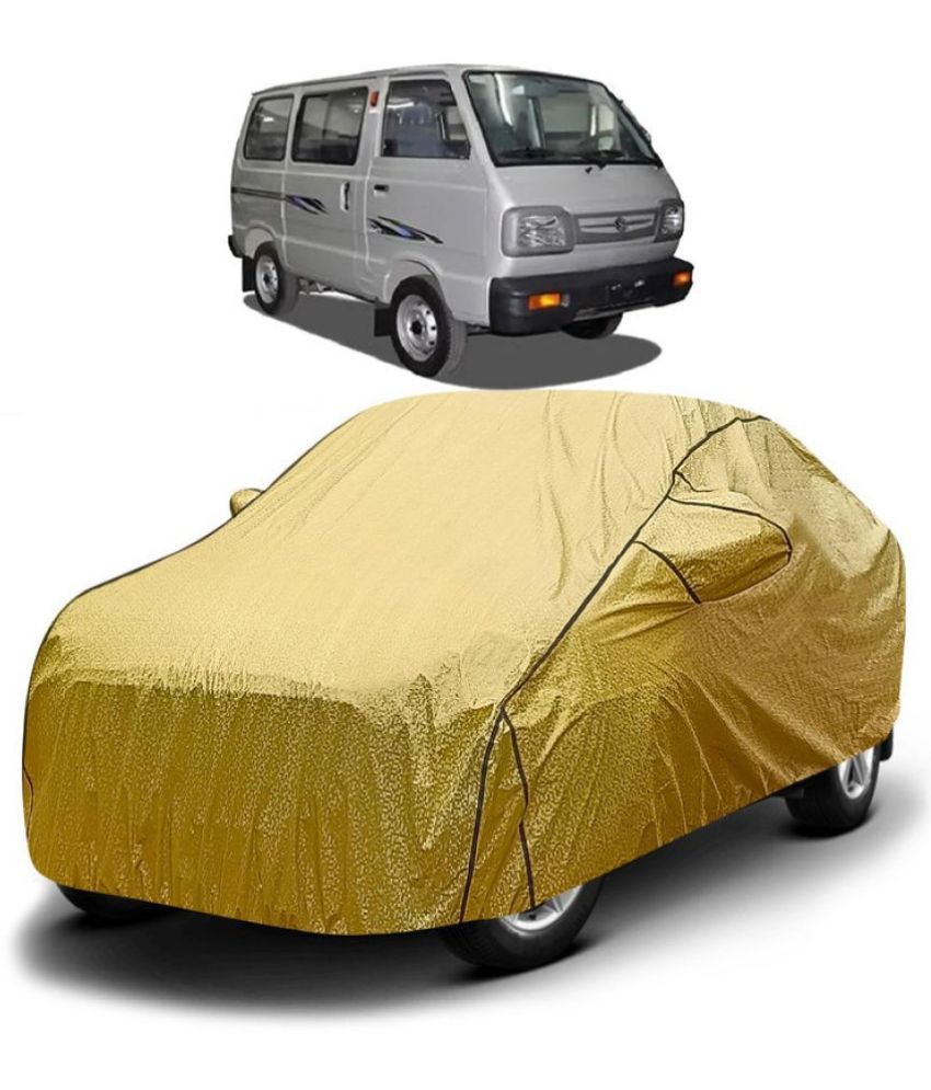    			GOLDKARTZ Car Body Cover for Maruti Suzuki Omni With Mirror Pocket ( Pack of 1 ) , Golden