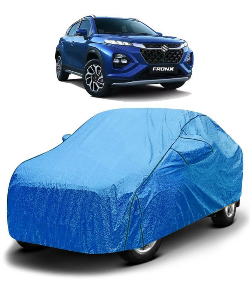     			GOLDKARTZ Car Body Cover for Maruti Suzuki All Car Models With Mirror Pocket ( Pack of 1 ) , Blue